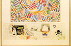 Jasper Johns Drawings 1970-1980 at Leo Castelli